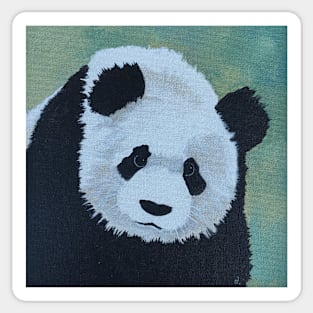 Panda painting Sticker